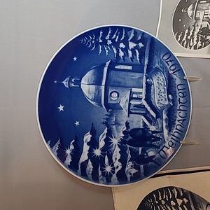 Bareuther Weihnachten 1970 Porcelain Christmas Plate